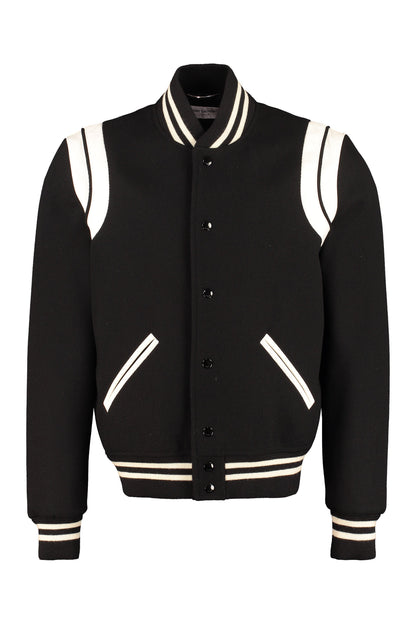 Teddy wool bomber jacket RTW