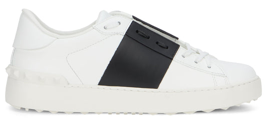 Valentino Garavani Low sneakers Open in leather