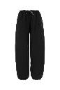 Alexander Wang Mid-rise track pant w/ rhinestone drawcord