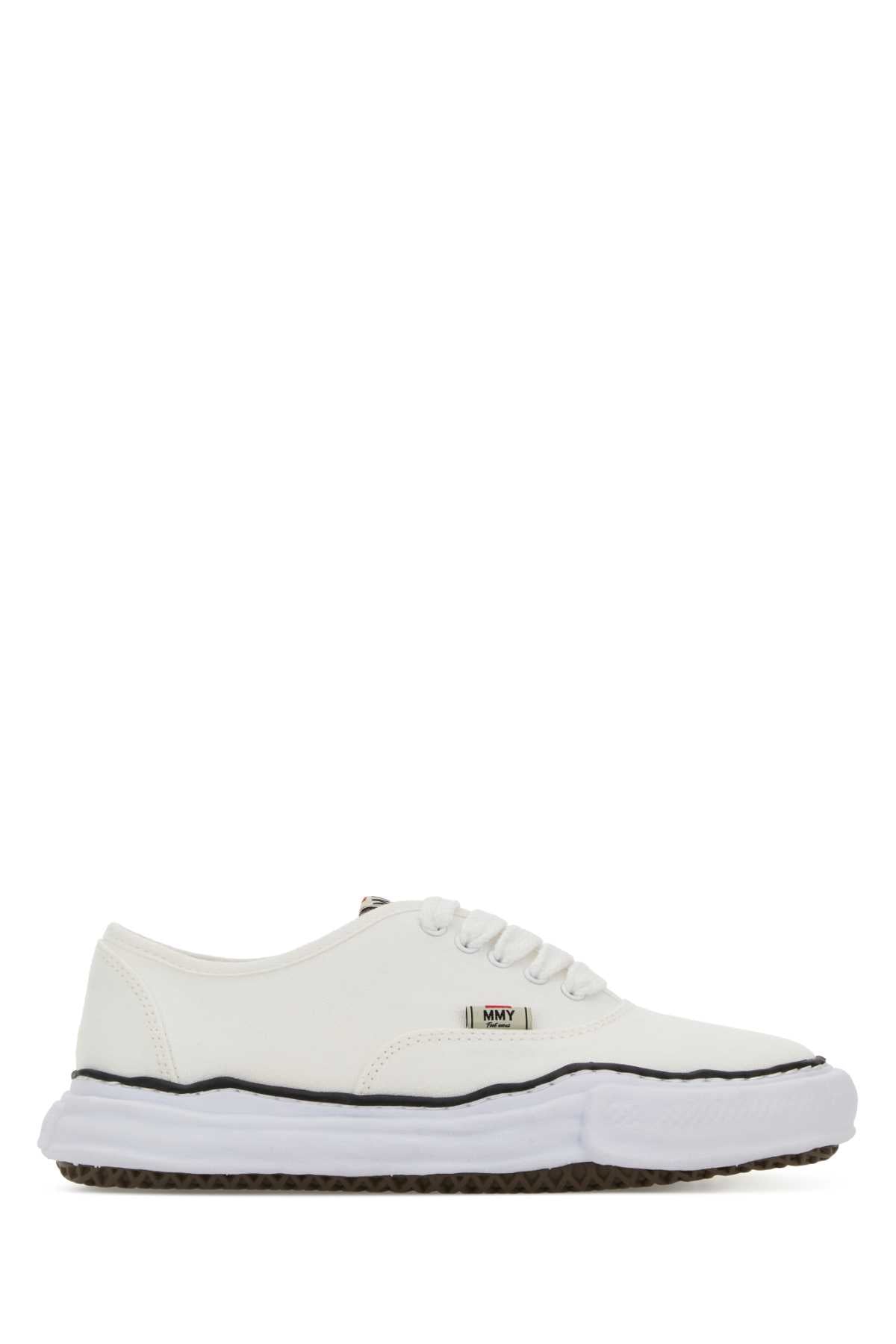 Maison Mihara Yasuhiro Baker / original sole canvas low-top sneaker