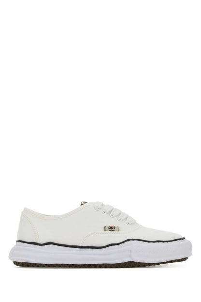 Maison Mihara Yasuhiro Baker / original sole canvas low-top sneaker