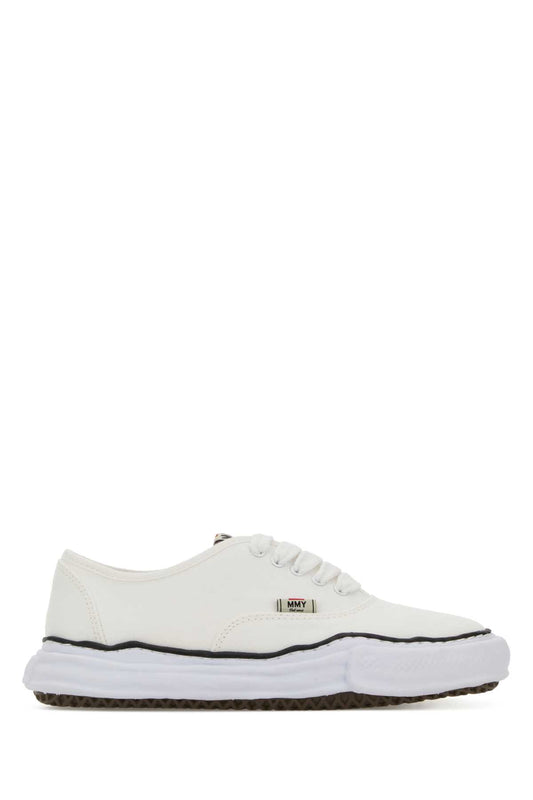 Maison Mihara Yasuhiro Baker / original sole canvas low-top sneaker