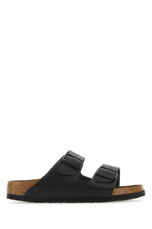Birkenstock Arizona black, natural leather