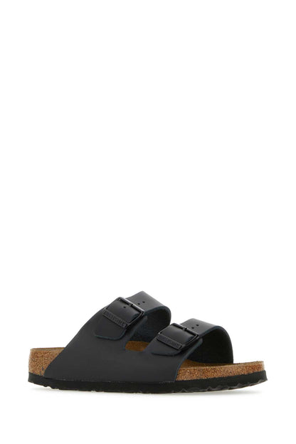 Birkenstock Arizona black, natural leather