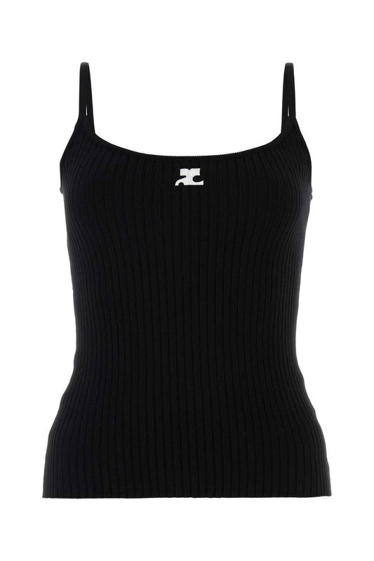 Courreges Reedition knit tank top