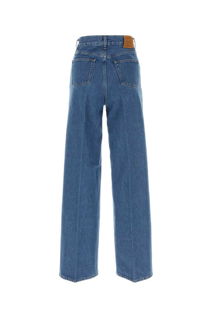 WIDE LEG DENIM JEANS