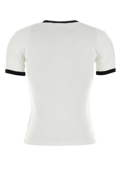 Courreges Signature contrast t-shirt