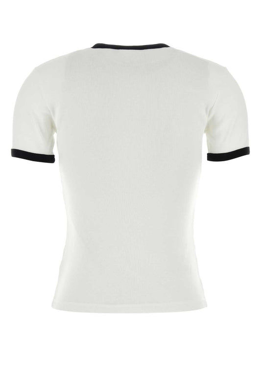 Courreges Signature contrast t-shirt