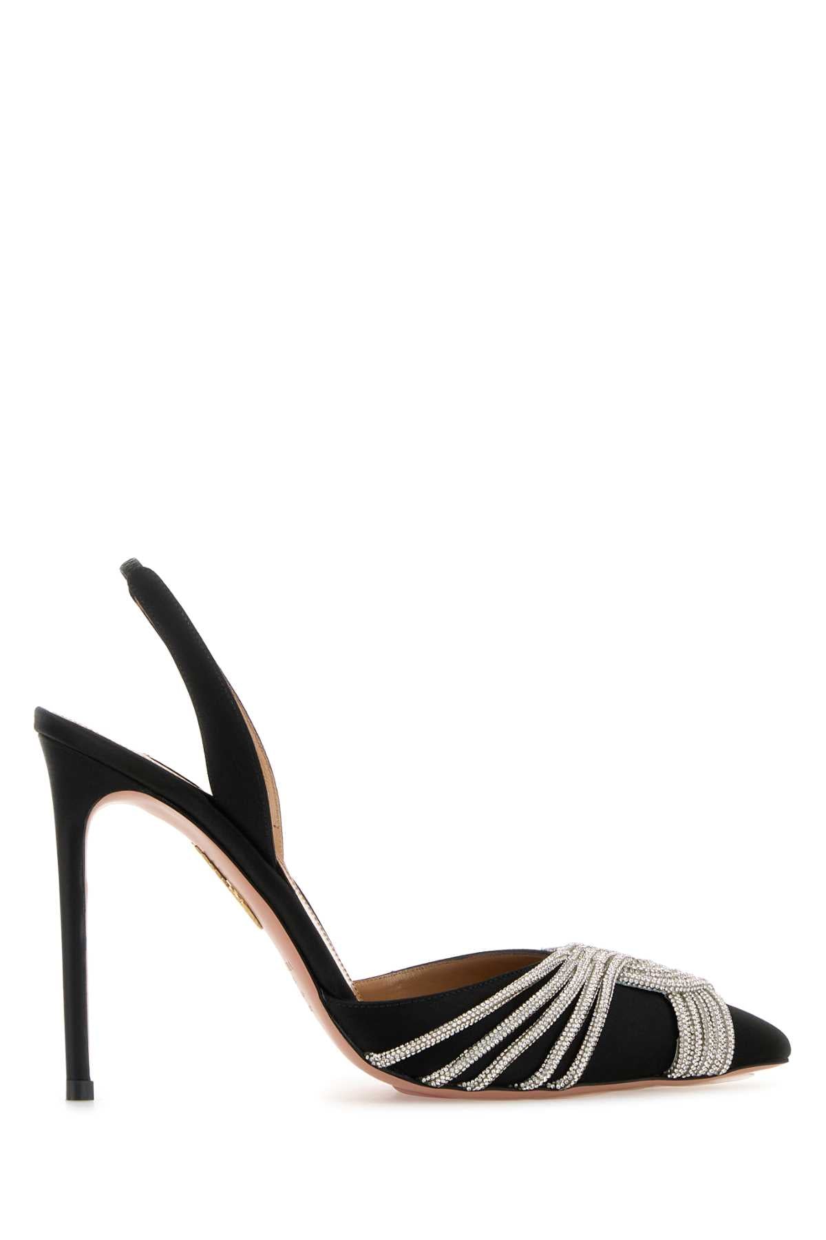 GATSBY SLING SATIN
105 PUMPS