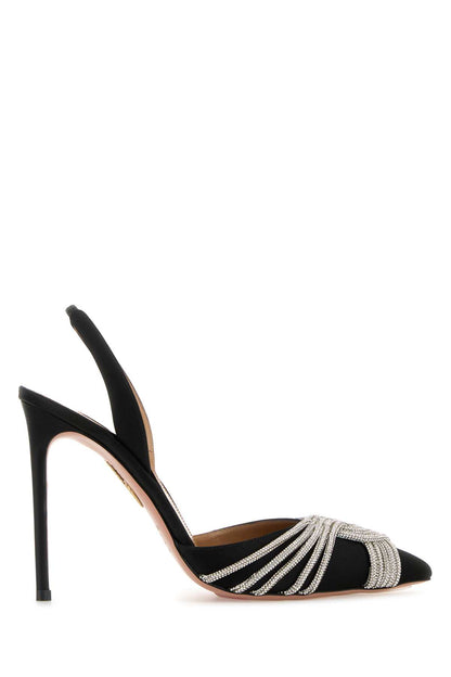 GATSBY SLING SATIN
105 PUMPS