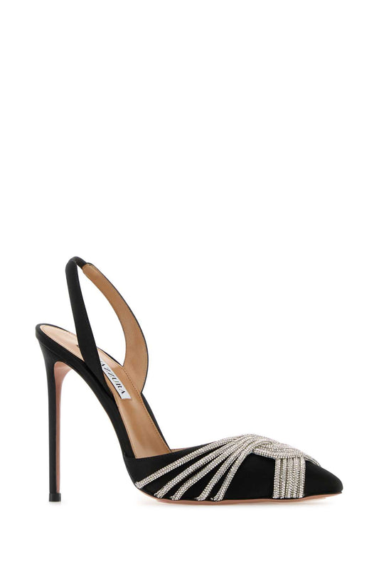 GATSBY SLING SATIN
105 PUMPS