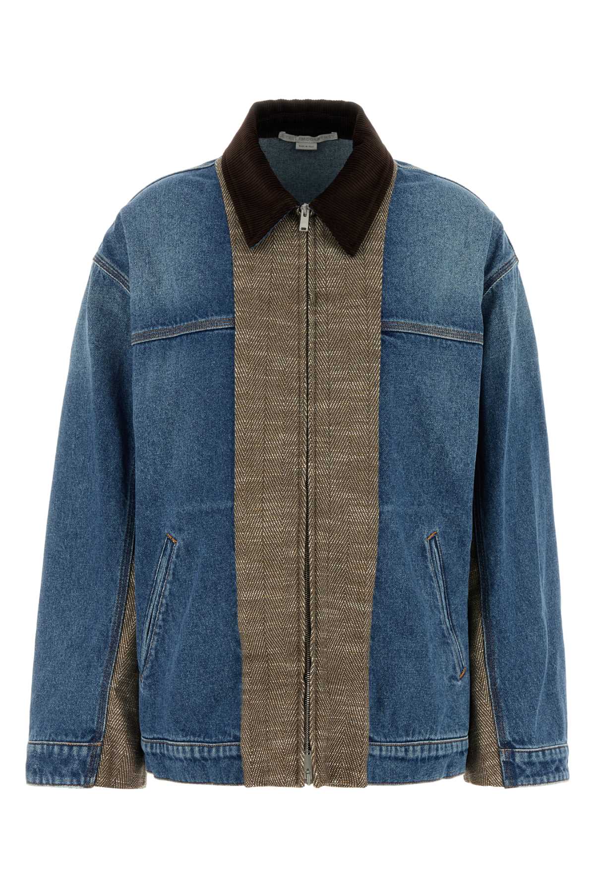 TWEED AND DENIM JACKET JACKETS