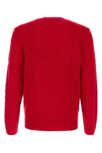 CABLE-KNIT WOOL-CASHMERE SWEATER KNITWEARS