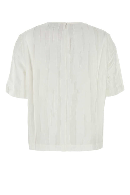 ROUND NECK BLOUSE T-SHIRTS