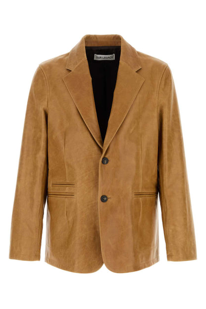 OPENING BLAZER LEATHER JACKETS