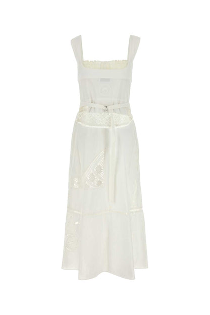 REGENERATED HOUSEHOLD LINEN BUSTIER DRESS DRESSES