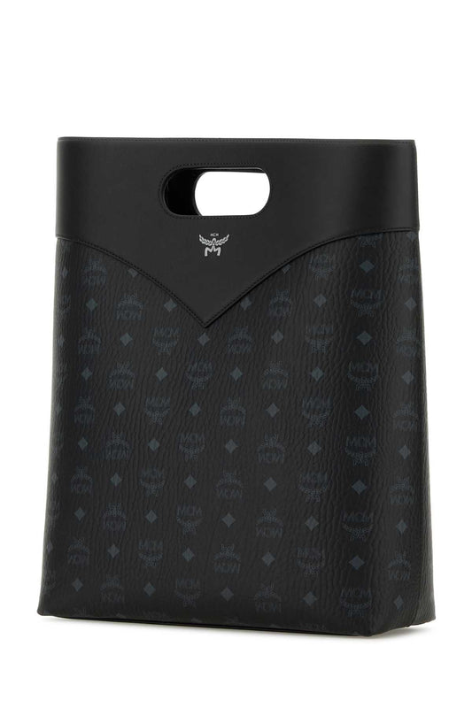 Mcm Diamond vlm tote lrg bk