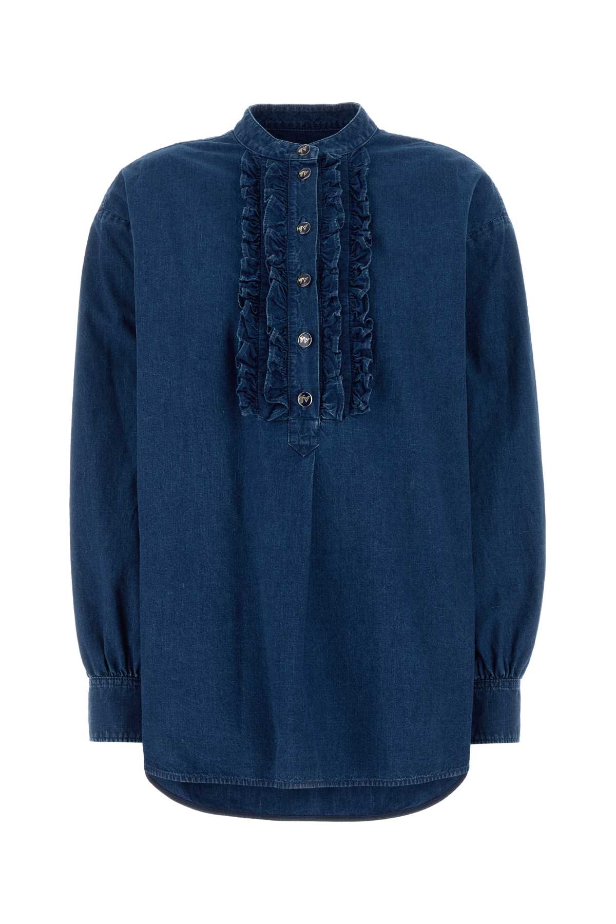 CAMICIA IN DENIM | SOLID TOPS
