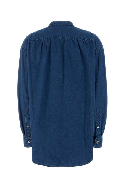 CAMICIA IN DENIM | SOLID TOPS