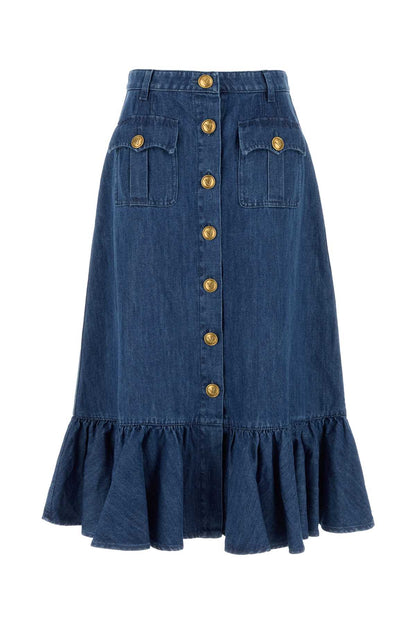GONNA DENIM | SOLID | MED SKIRTS