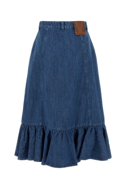 GONNA DENIM | SOLID | MED SKIRTS