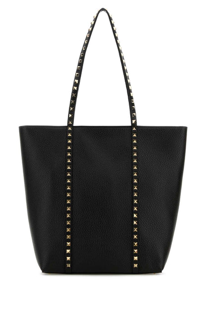 TOTE N/S | ROCKSTUD | VIT HANDBAGS