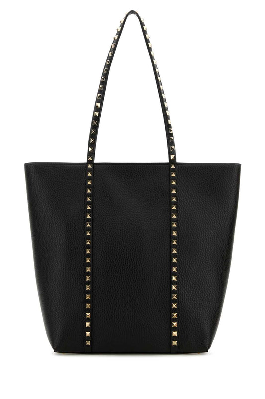 TOTE N/S | ROCKSTUD | VIT HANDBAGS