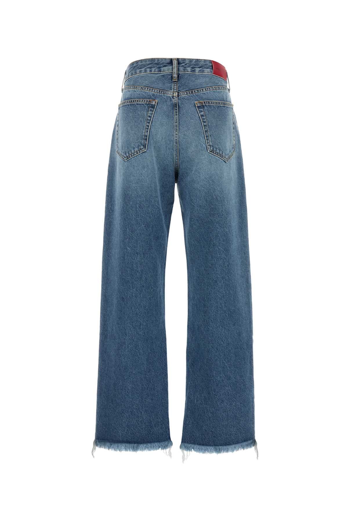 DENIM LOW WAIST BAGGY JEANS JEANS
