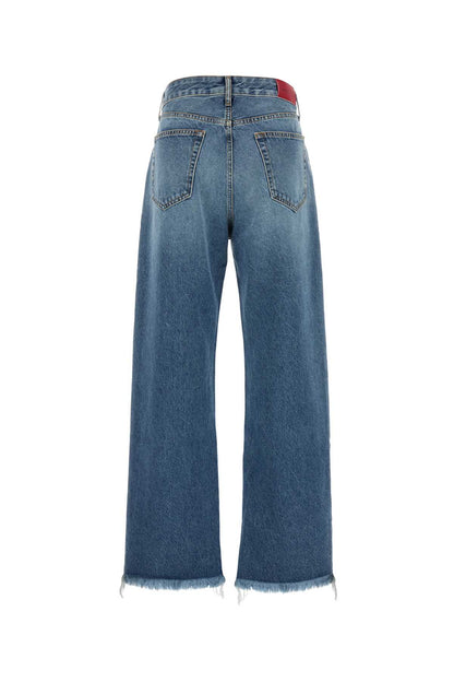 DENIM LOW WAIST BAGGY JEANS JEANS