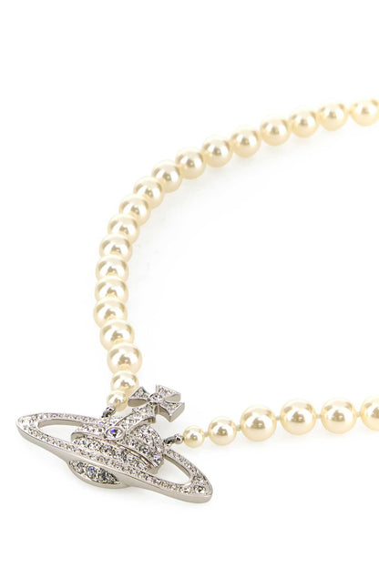 MAN. BAS RELIEF PEARL NECKLACE NECKLACES
