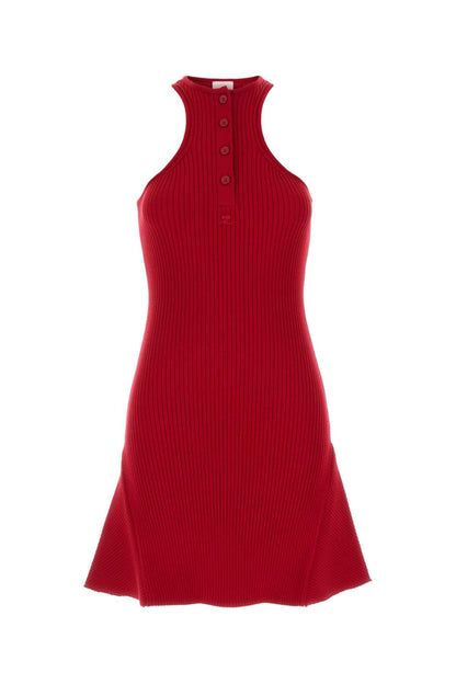 SCUBA RIB KNIT DRESS DRESSES
