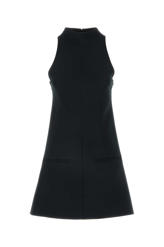 2-POCKET TWILL A-LINE DRESS DRESSES