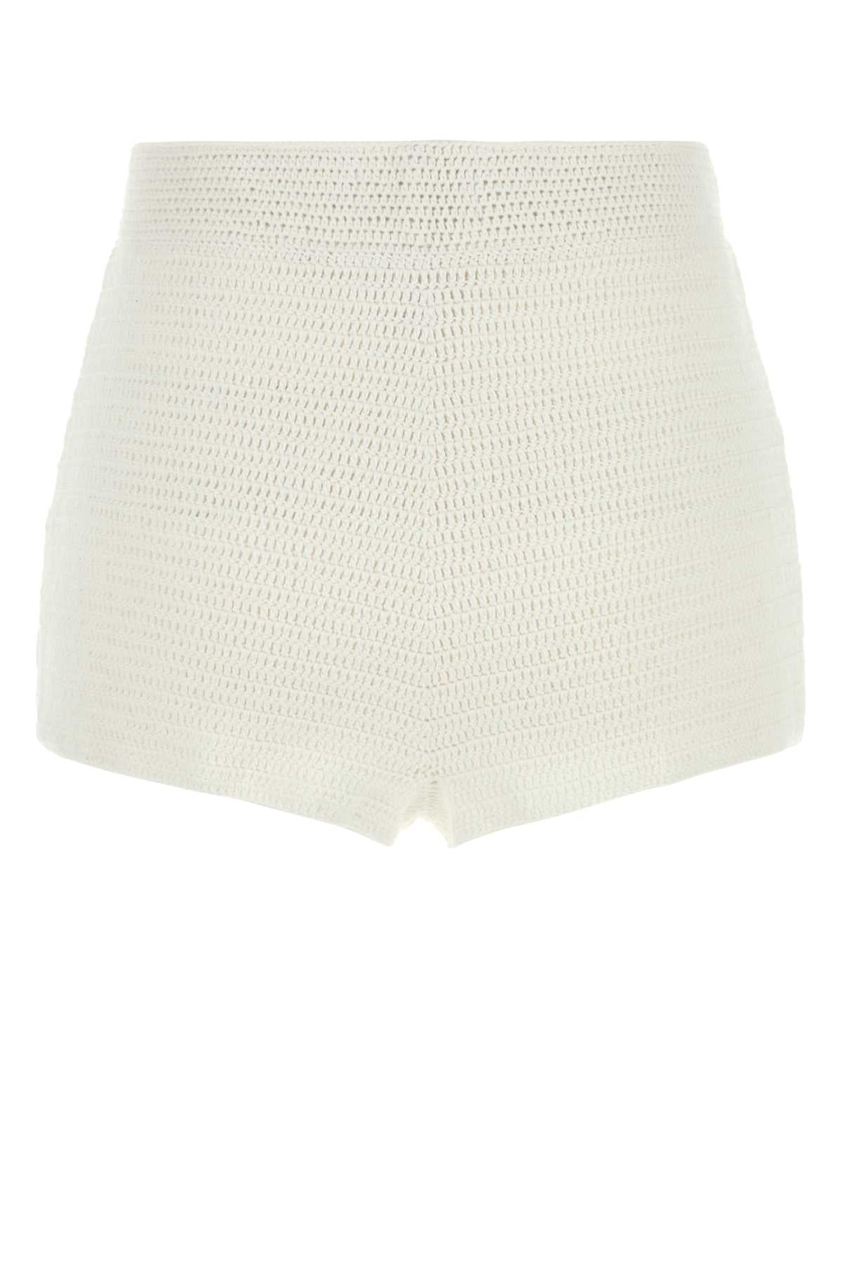 CHOUCHOU HAND CROCHET MINI SHORTS SHORTS