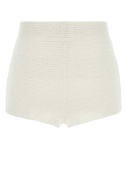 CHOUCHOU HAND CROCHET MINI SHORTS SHORTS