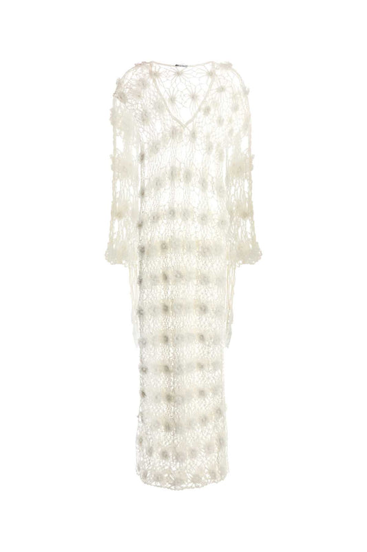 LUNA HAND CROCHET CAFTAN DRESS DRESSES