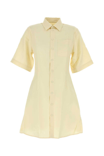 SHORT SLEEVE SHIRT DRESS DRESSES