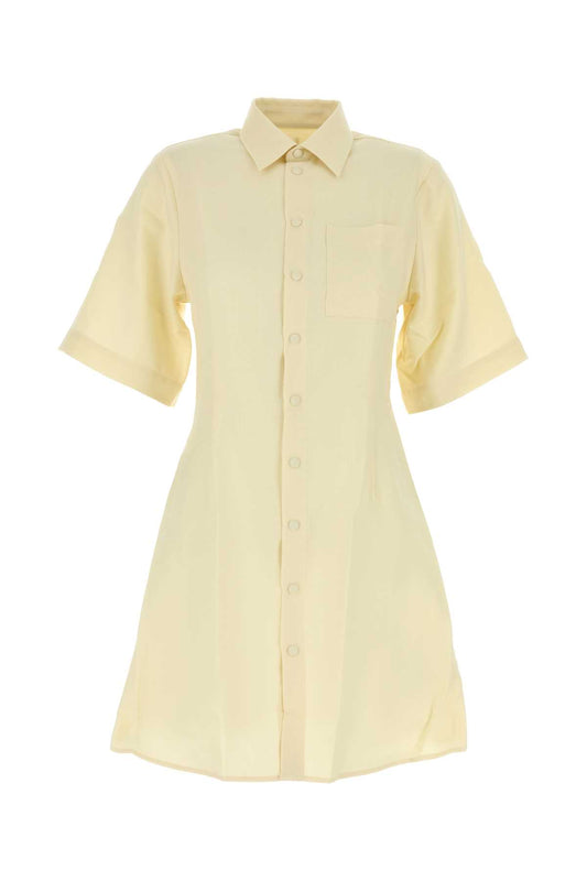 SHORT SLEEVE SHIRT DRESS DRESSES