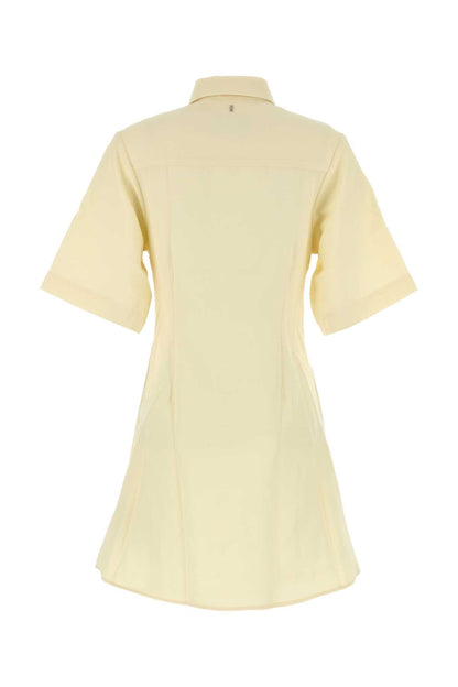 SHORT SLEEVE SHIRT DRESS DRESSES