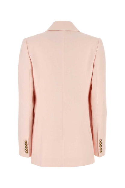 CRUSH DOUBLE BREASTED JACKET BLAZERS AND VESTS