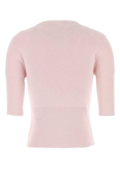 3/4 SLEEVES RIBBED BOTTOM SWEATER KNITWEARS