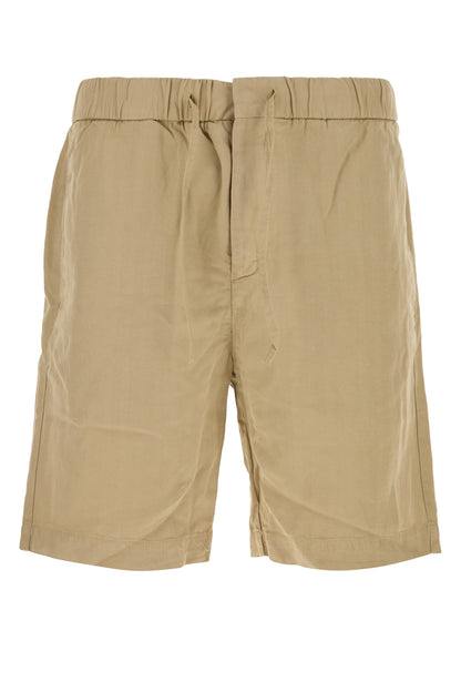 FELIPE HERRINGBONE DRAWSTRING SHORTS SHORTS