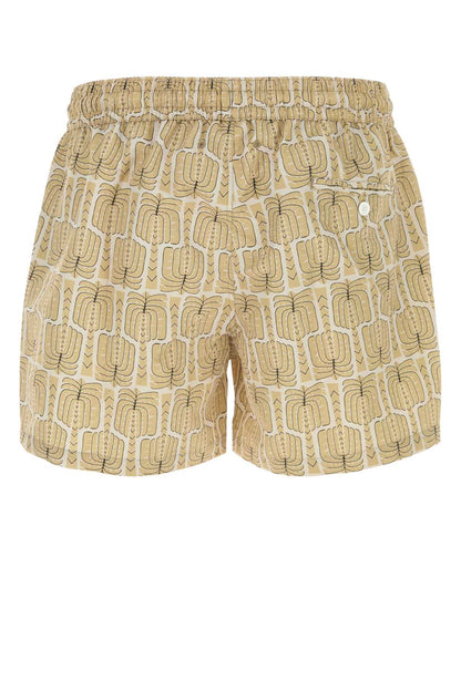 RIO SWIM SHORT PALMEIRA PRINT SWIMSUITS