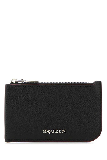 Alexander Mcqueen Sling zip card case