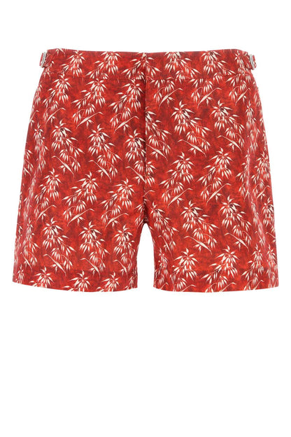 SETTER RED BAMBOO SWIMSUITS