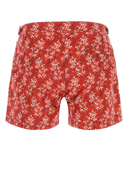 SETTER RED BAMBOO SWIMSUITS
