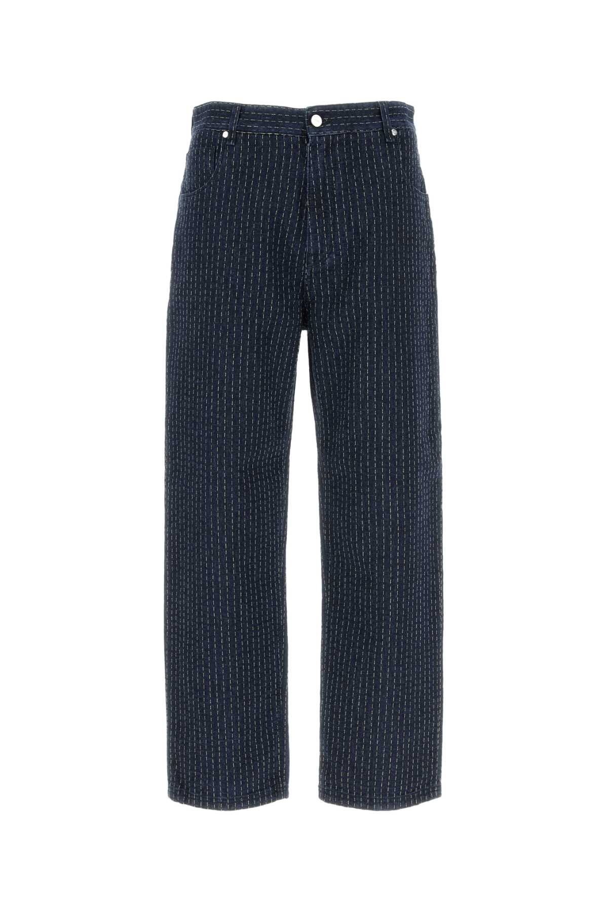 DENIM R. STITCHING ALLOVER JEANS