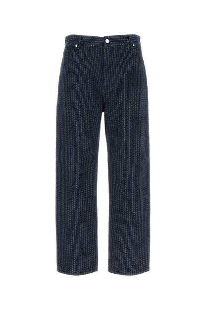 DENIM R. STITCHING ALLOVER JEANS