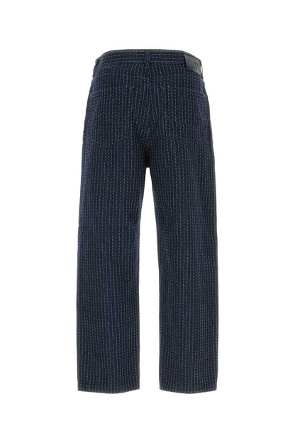 DENIM R. STITCHING ALLOVER JEANS