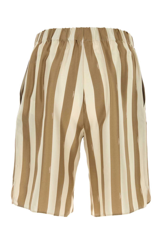 SHORT SILK PEQUIN SHORTS