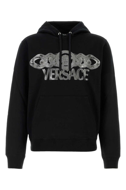 SWEATSHIRT NON-BRUSHED SWEAT FABRIC + MEDUSA ON CH SWEATSHIRTS